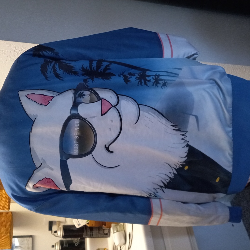 RIPNDIP, Size XL, SHOW BIZ POLY JARSITY JACKET